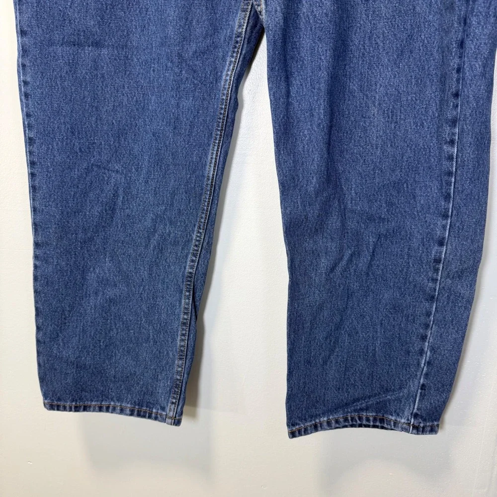 Levis 550 Relaxed Fit Mens Blue Denim Jeans W42‎ L29 Medium Wash Classic